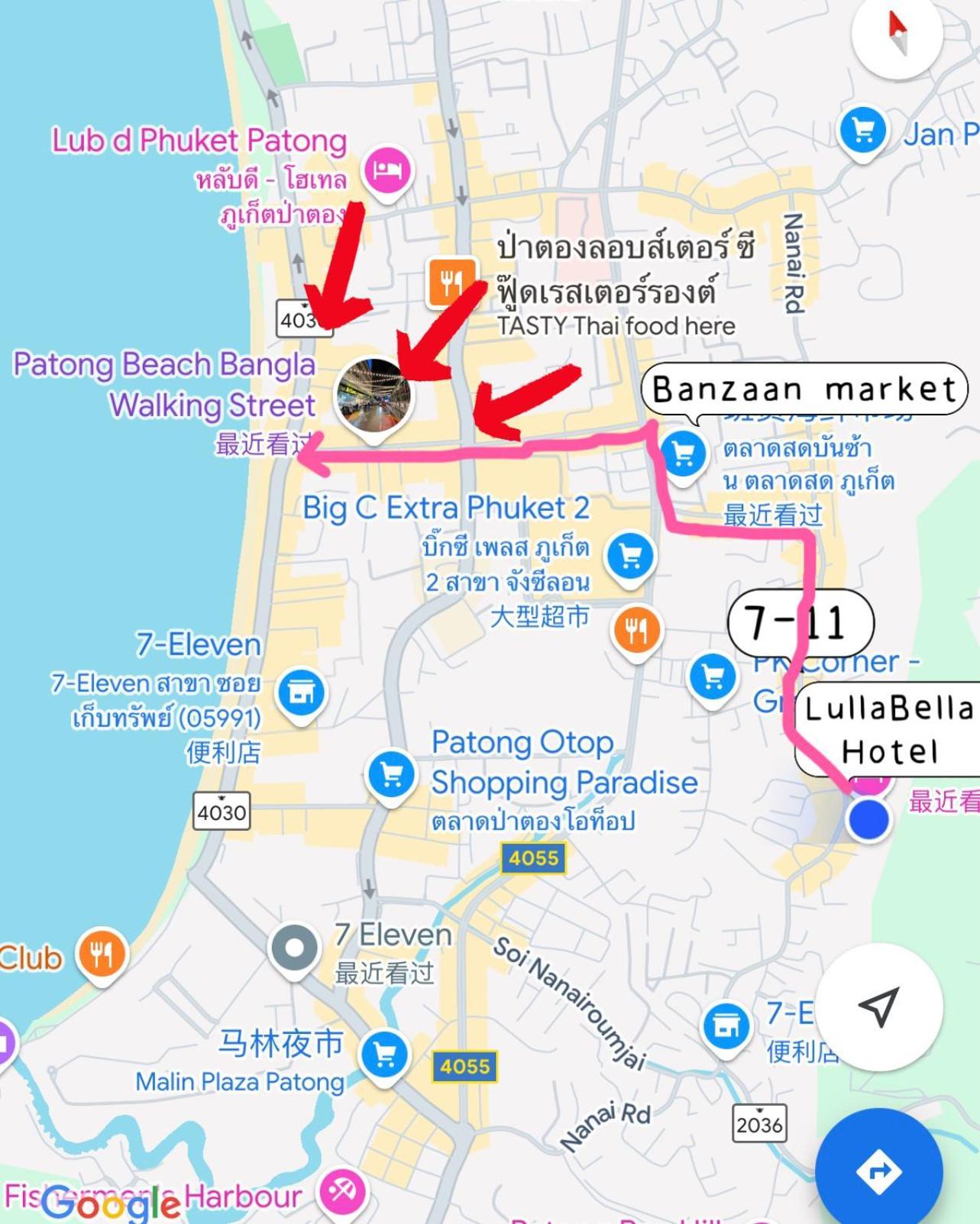 Lullabella Hotel Patong Экстерьер фото
